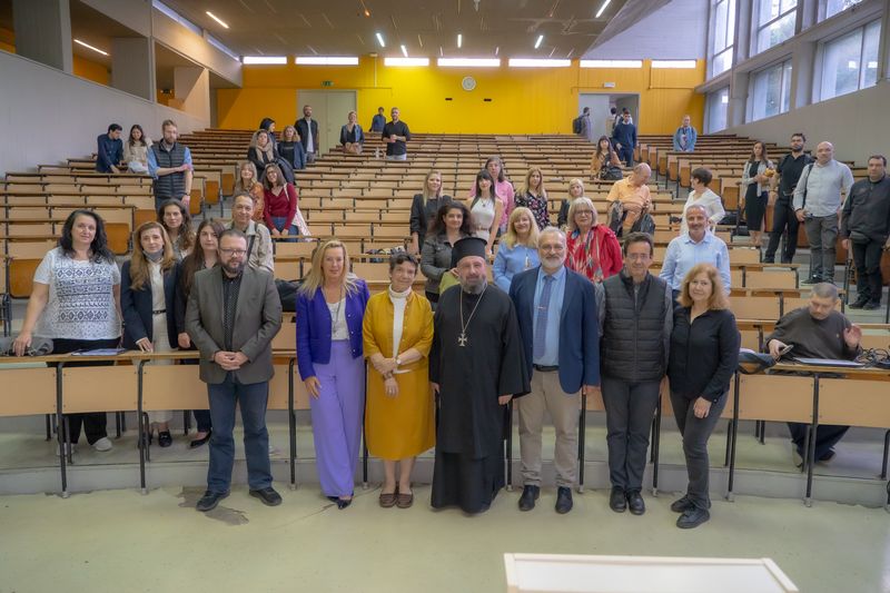ΔΙΑΛΕΞΗ ΤΗΣ ΟΜΟΤΙΜΗΣ ΚΑΘΗΓΗΤΡΙΑΣ ΜΑΡΙΑΣ ΕΥΘΥΜΙΟΥ ΣΤΗ ΘΕΟΛΟΓΙΚΗ ΣΧΟΛΗ ΤΟΥ Ε.Κ.Π.Α. (Δ.Τ. & ΦΩΤΟΘΗΚΗ)